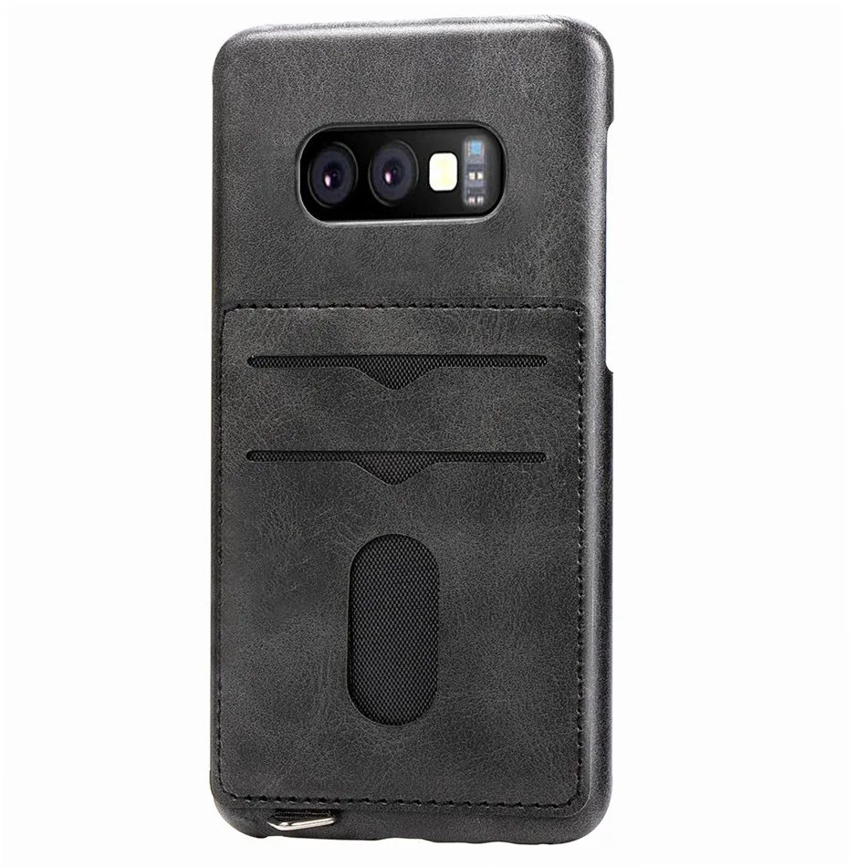 Чехол для samsung Galaxy S8 S9 S10 Plus S7 Edge чехол задняя крышка для samsung S10 Plus S10e Note 9 8 S7 Edge слот для карт чехол