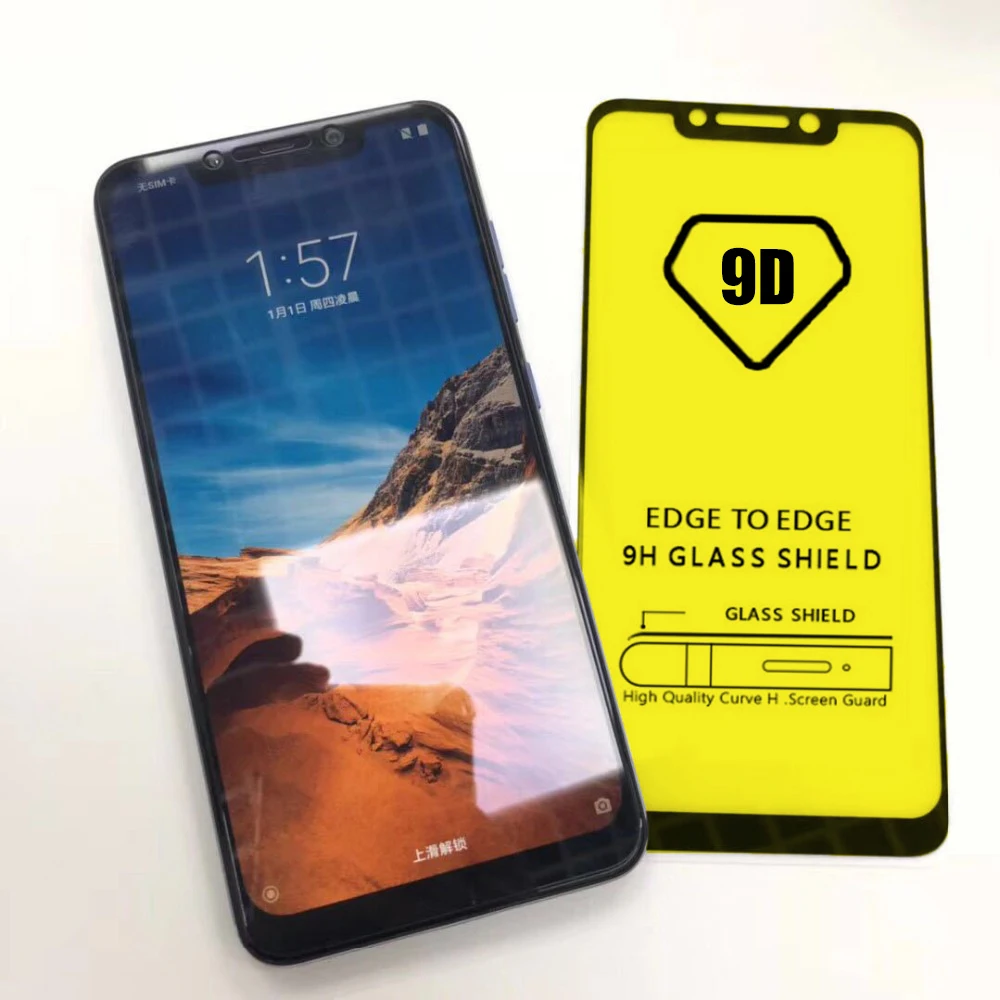 9D закаленное стекло для Xiaomi Mi 9X 9 SE 8 6X 6 5X A1 A2 Lite max 3 Mi9 Mi6 Pocofone Poco little Pocophone F1 защита