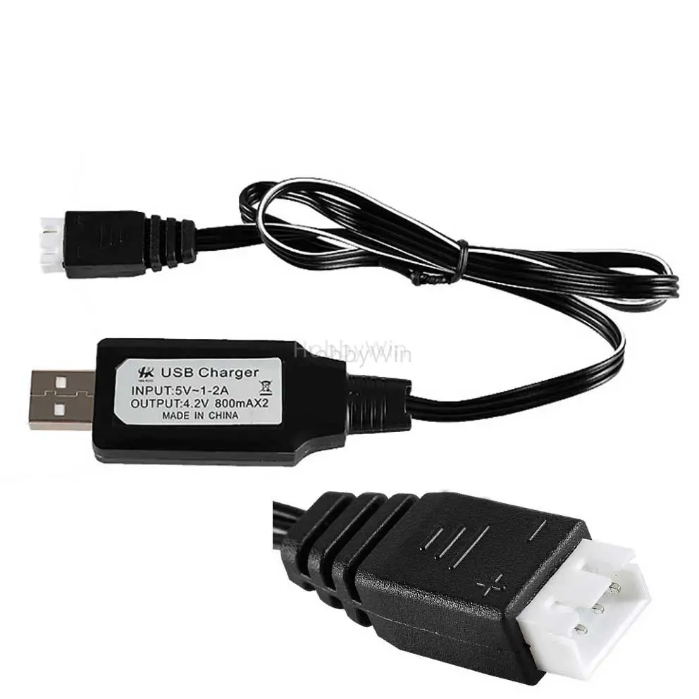 Зарядное устройство 7 4 В 2S LiPO USB кабель мА для литий ионного аккумулятора Lipolymer