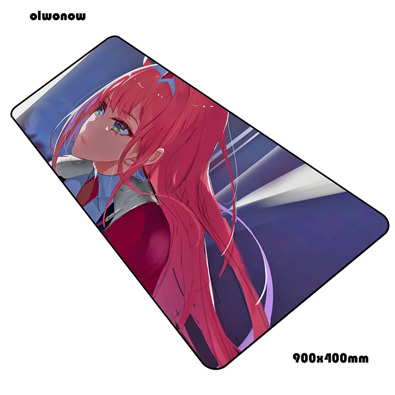 Коврик для мыши darling in the franxx padmouse 900x400x3 мм, игровой коврик для мыши, классный коврик для мыши, игровой стол, восхитительный коврик для мыши, ПК - Цвет: Size 900x400x3mm