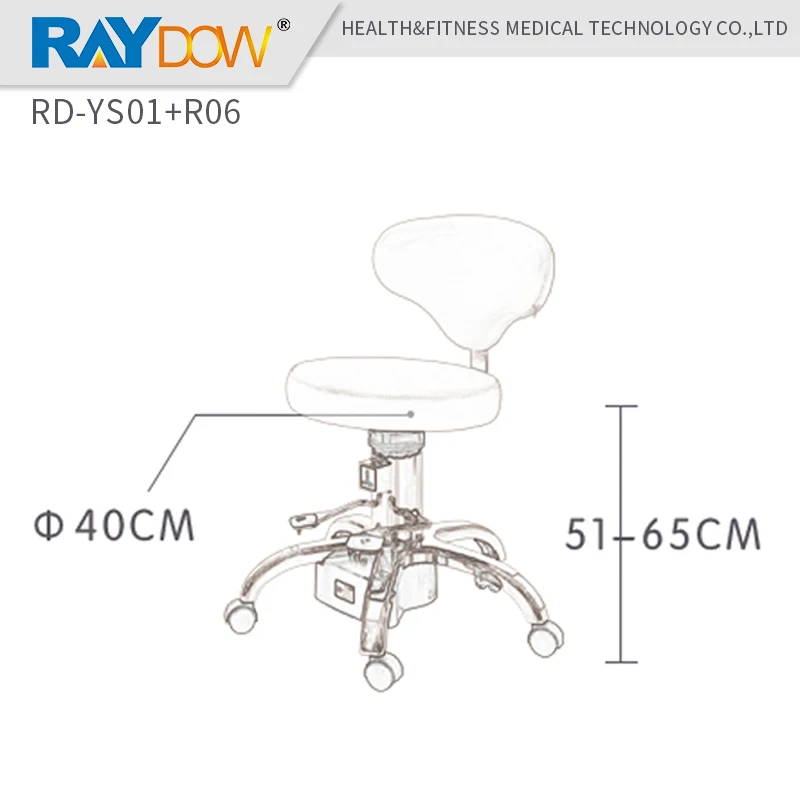 RD YS01 + R06 Raydow Профессиональный 70 Вт Электрический Лифт Стоматологическое Кресло