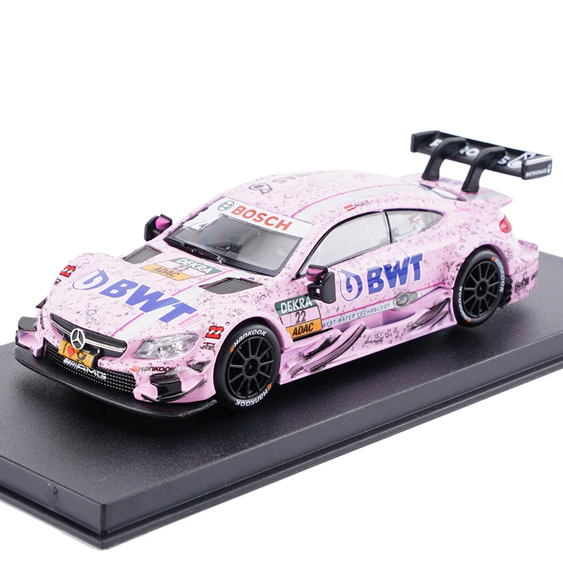 No.22 DTM гоночный автомобиль для Benz C63 AMG игрушечный розовый моделирование живопись