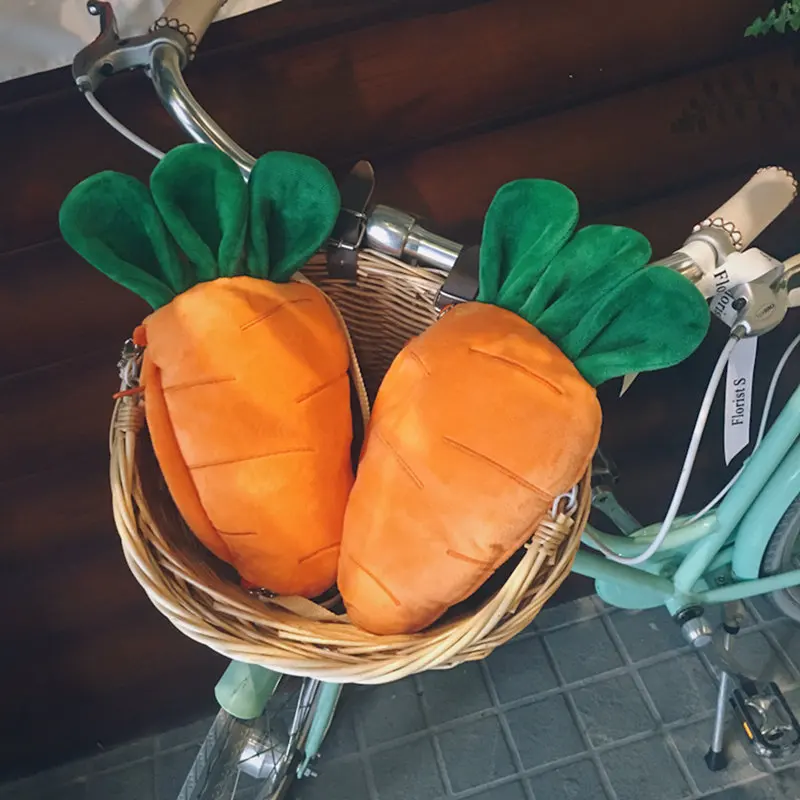 1 шт. 35 см* 16 см Kawaii завод морковь кошелек плюшевая морковка Сумка Кошелек детские подарки
