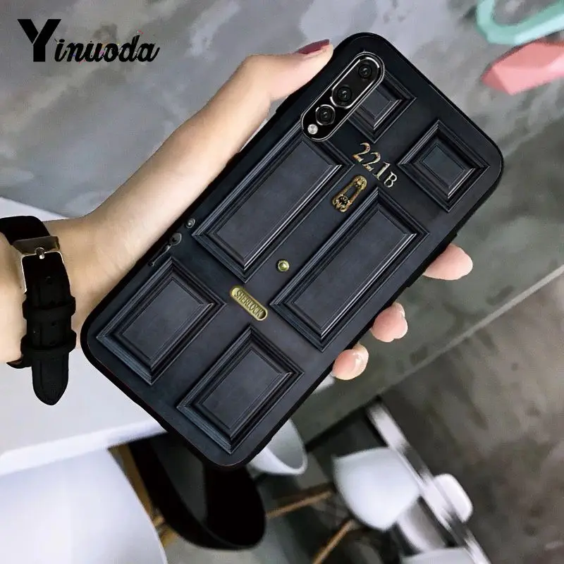 Роскошный чехол для телефона Yinuoda 221B BBC TV Show Sherlock Holmes Huawei P9 P10 Plus Mate9 10 Mate10 Lite P20 Pro