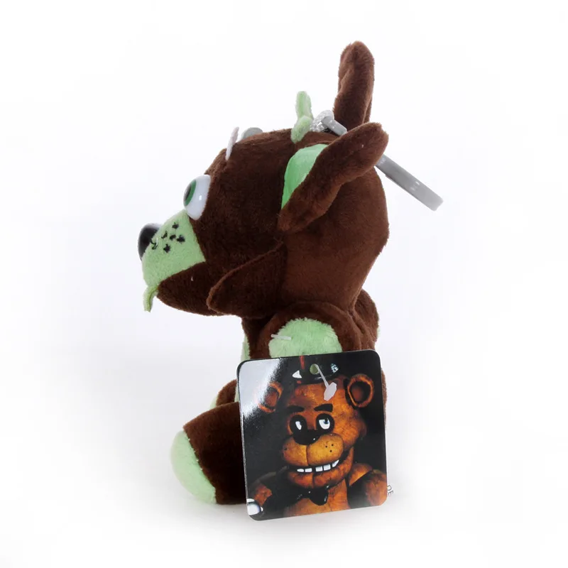 15 см полный размер мягкая плюшевая кукла на пять ночей с Фредди 4 FNAF детская игрушка Фокси медведь Фредди Бонни и Чика брелок плюшевая подвеска