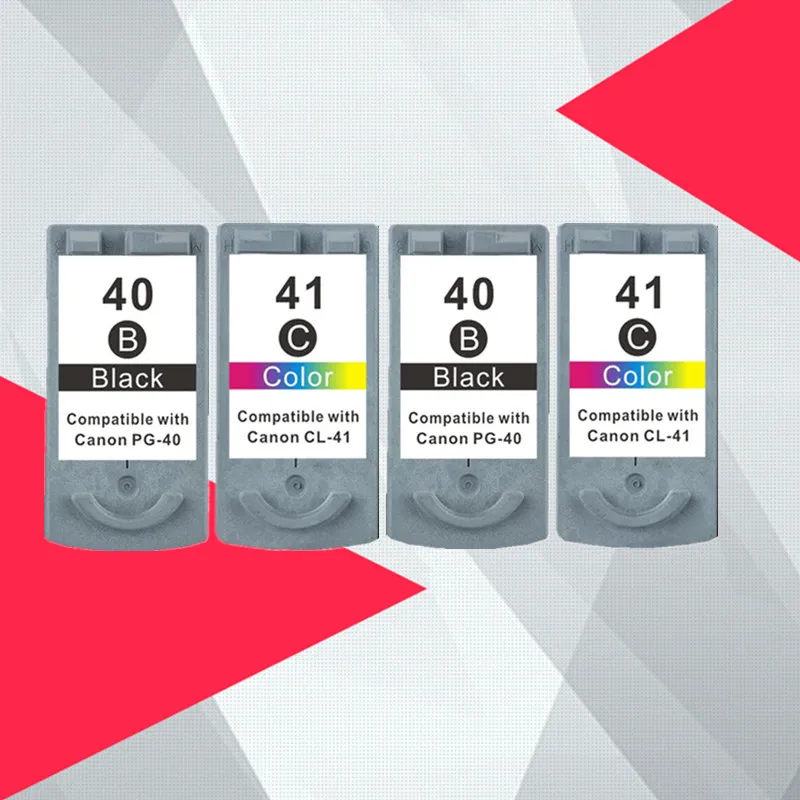 Совместимые чернильные картриджи для принтера Canon PG40 CL41 PG-40 iP1600 / IP1700 IP1800 PG 40 MP140 MP450