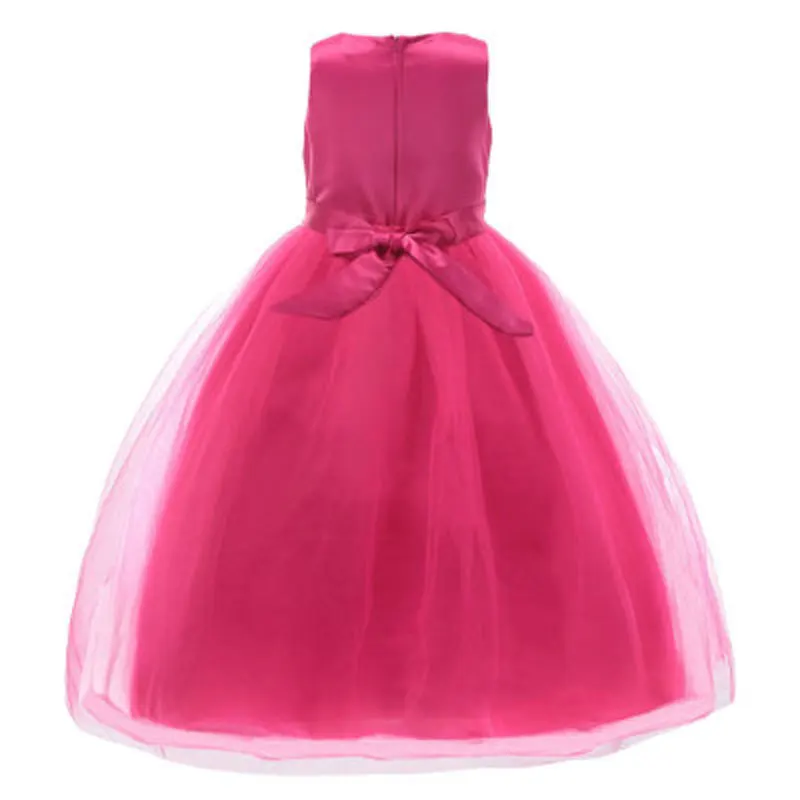 R&ampZ Children's dress 2019 summer new girls embroidered wedding big girl long solid color princess | Детская одежда и обувь