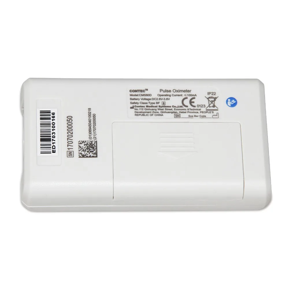 Портативный Пульсоксиметр Contec CE USB программное обеспечение для анализа ПК CMS60D SPO2
