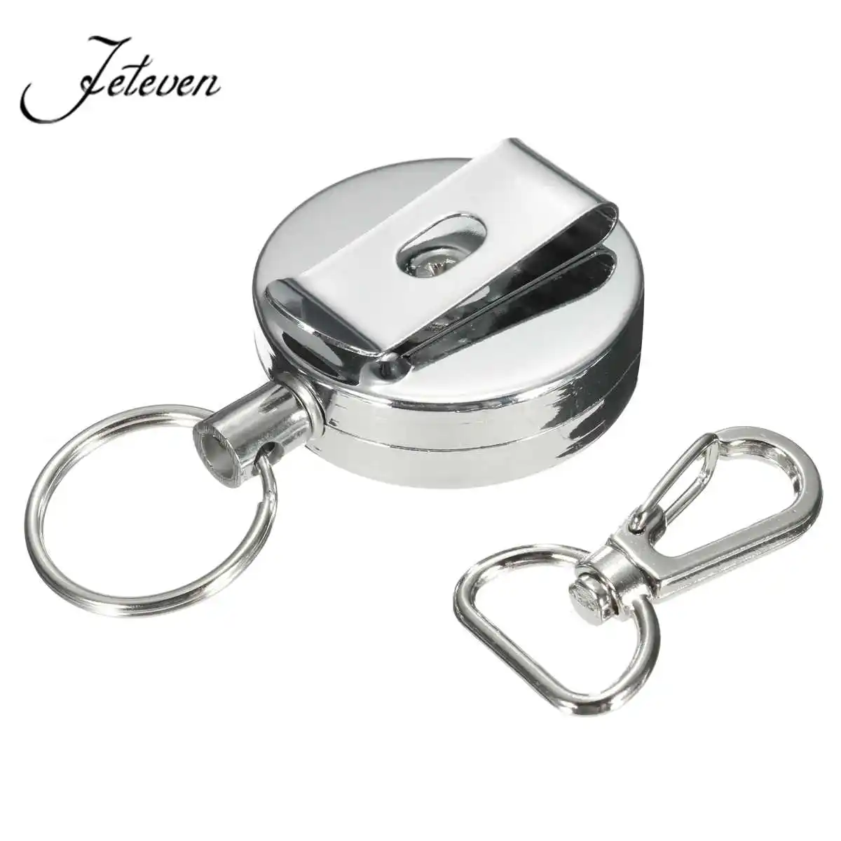 Эластичный брелок для ключей раздвижное кольцо с сигнализацией защита от потери