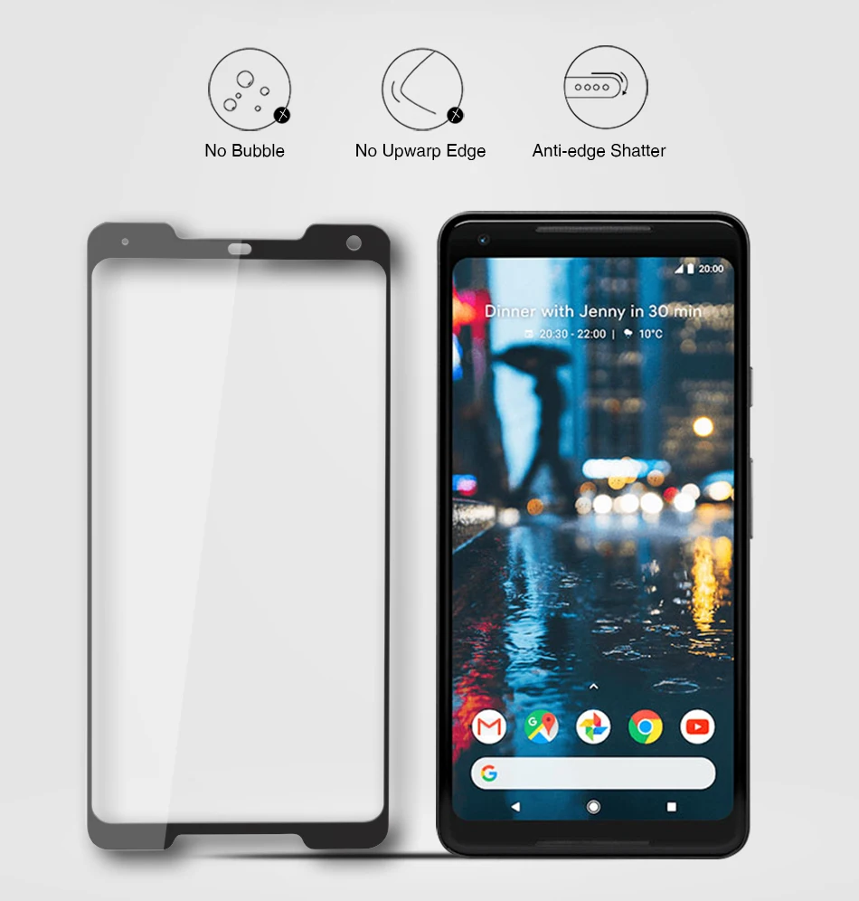 Для Google Pixel 2 3 XL закаленное стекло для Google Pixel XL2 защита экрана полное покрытие Защитная пленка для ЖК-экрана защита от ударов
