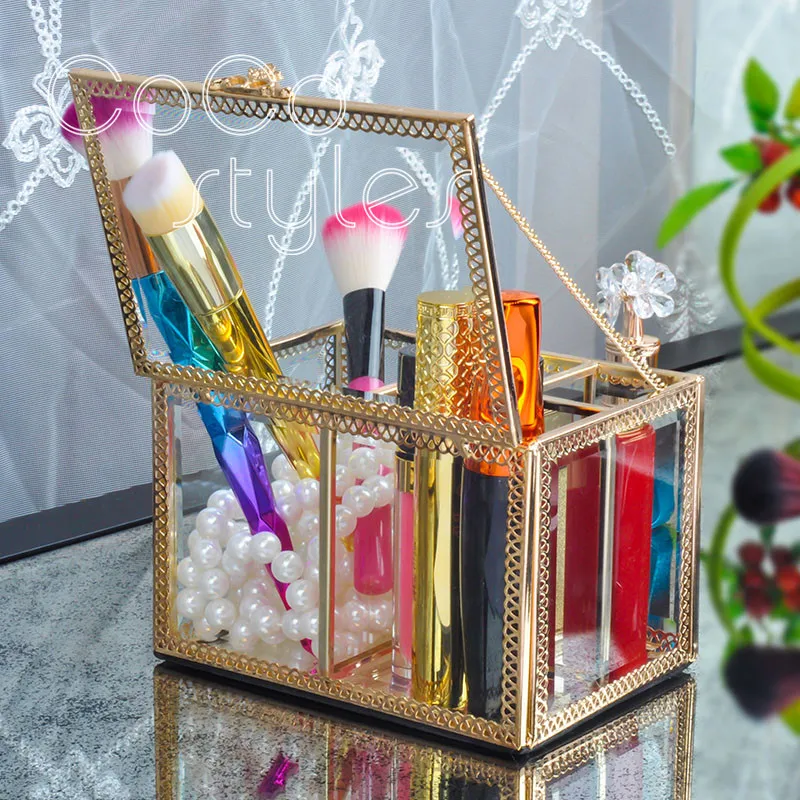 Cocostyles noble royal deluxe iconic макияж коробка для кистей с золотыми кружевами королевского