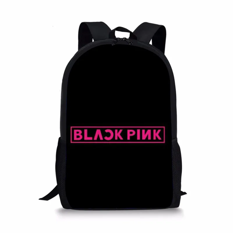 As Pictures THIKIN Blackpink школьные рюкзаки для девочек известный K POP Star Детский рюкзак подростковый ранец школьная сумка на заказ Mochila Escolar - Цвет: As Pictures