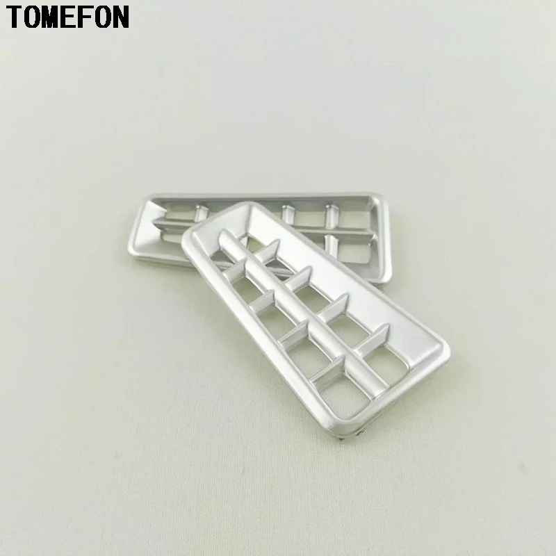 TOMEFON ABS хром матовый Кондиционер Верхняя крышка выхода отделка вентиляционное