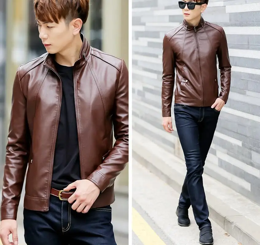 

Женская Новинка Весна 2019, модное мужское шерстяное короткое пальто из искусственной кожи подчеркивает свою мораль