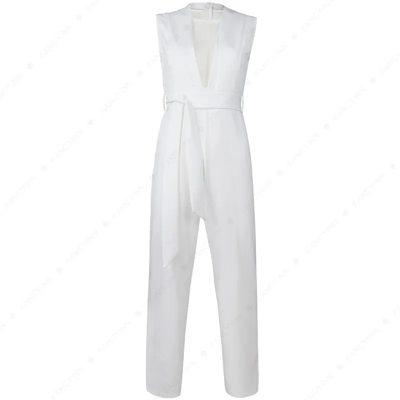 

High Quality Elegant Hollow Out Ladies Jumpsuits Romper 2017 Women Sets One Pieces Fitness Fashion Club Party Playsuits L29-6