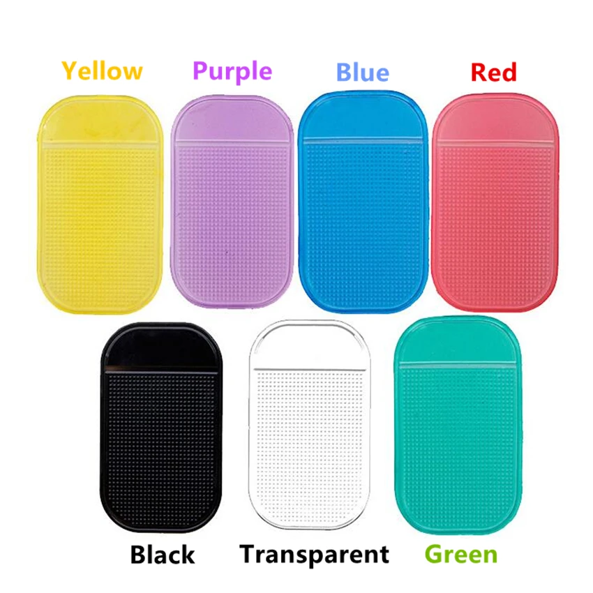 5 шт. автомобильный нескользящий липкий коврик для приборной панели|Нескользящий