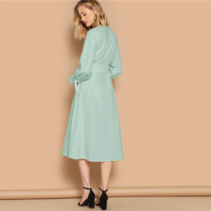 SHEIN Платье С Узлом На Манжетах И Поясом Бохо Цветочные Летние Платья Без Рукавов Женские Элегантные Платья