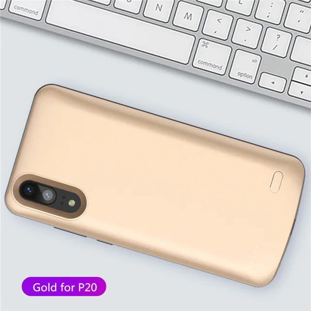 Glod For P20 KQJYS внешняя зарядка аккумулятора 6000 мАч для huawei P20, зарядное устройство, чехол, внешний аккумулятор для huawei P20 Pro, чехол для аккумулятора - Цвет: Glod For P20
