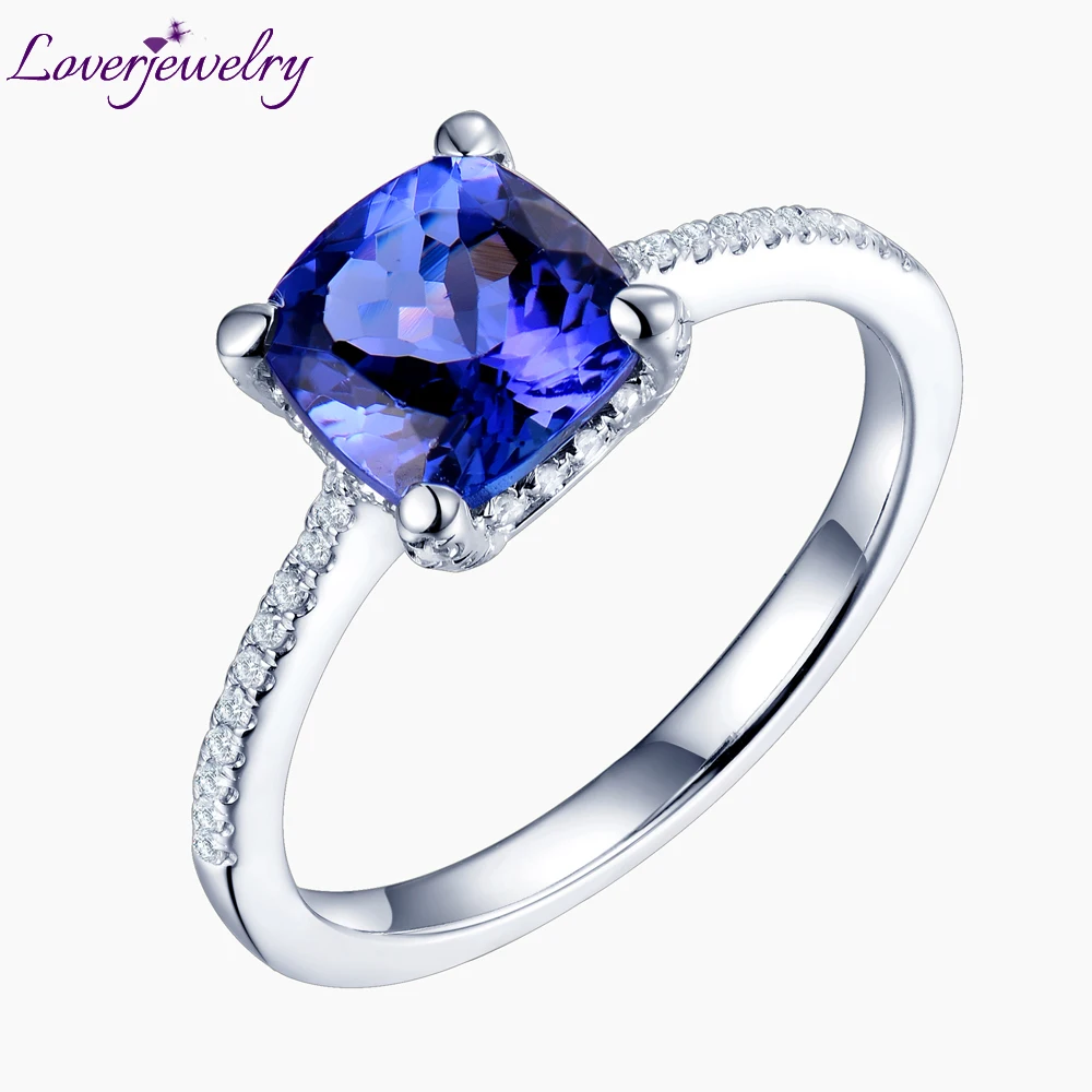 LOVERJEWELRY Обручение кольцо для Для женщин Вечная любовь элегантные подушки 7 5 мм