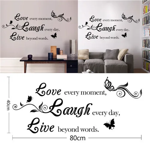 Домашний декор из винила наклейка s Love Quotes настенные стикеры DIY Искусство