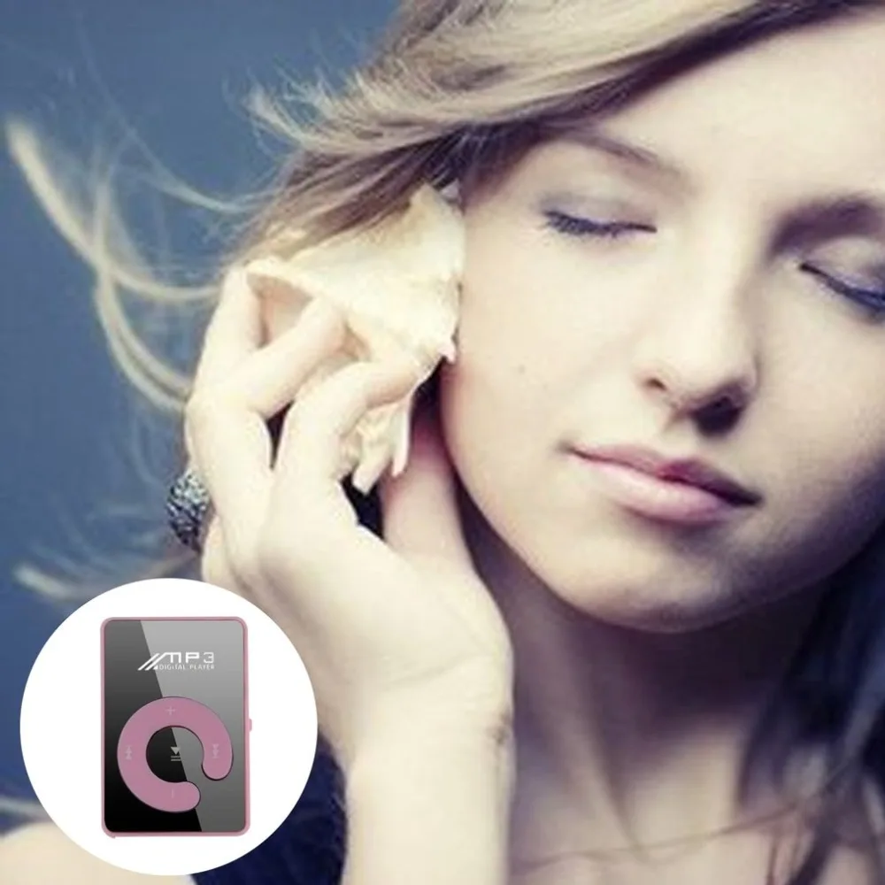 MP3 плеер Водонепроницаемый музыкальный зажим Цифровые портативные музыкальные