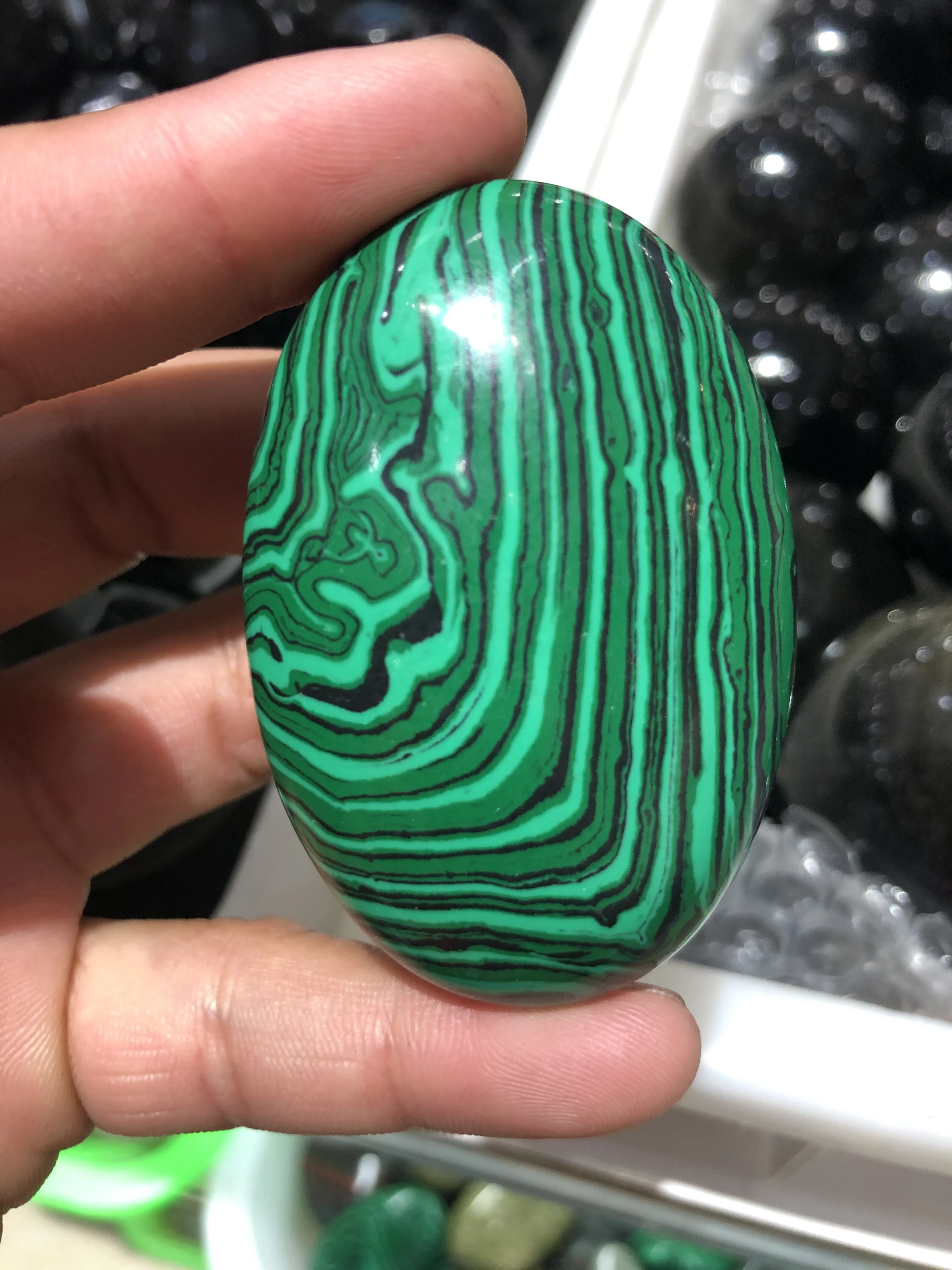 1 шт. малахит для полировки минеральной меди|Камни| |