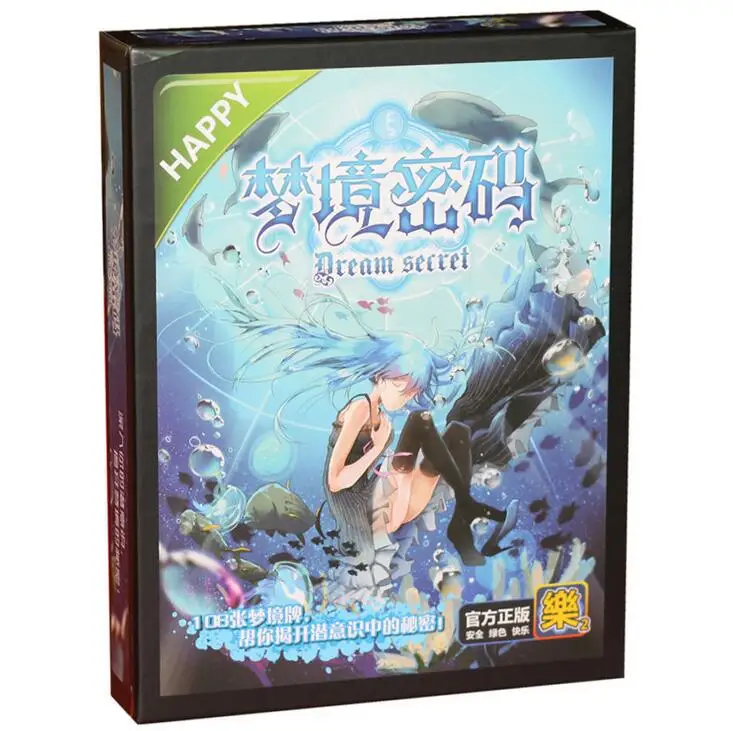 2 вида dream secret Tarot развлекательная карта Студенческая настольная игровая карта с китайскими правилами
