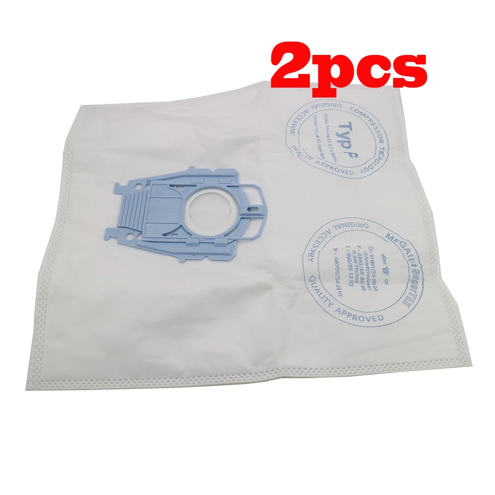 

2pcs Good Vacuum Cleaner Microfleece Type P Filter Dust Bag for Bosch Hoover Hygienic professional BSG80000 468264 461707