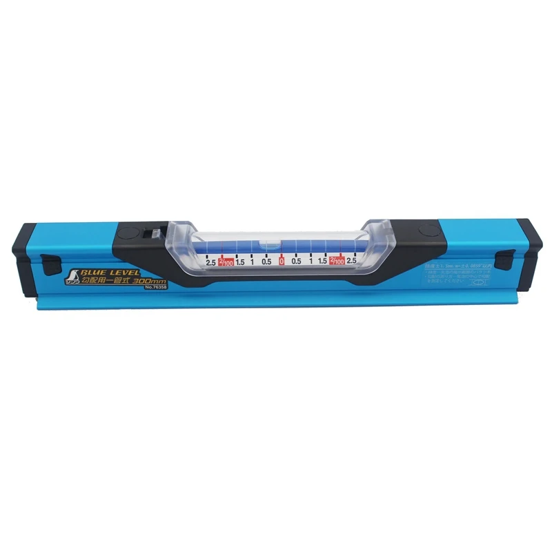 SHINWA Level Ruler Bubble Spirit Blue Color with Light board for Installation Drain Precision +-0.5mm/m | Инструменты