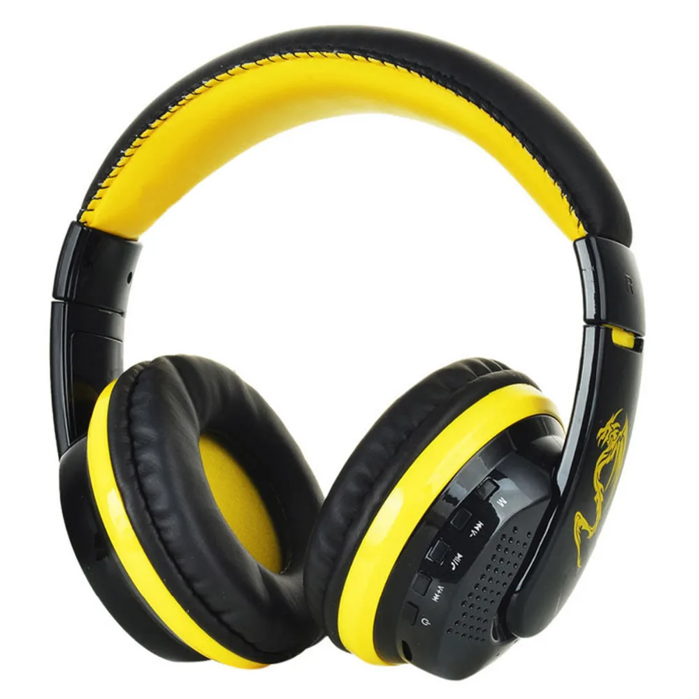 Новые Bluetooth наушники Голосовая гарнитура с микрофоном FM/sd-картой для ПК ноутбука
