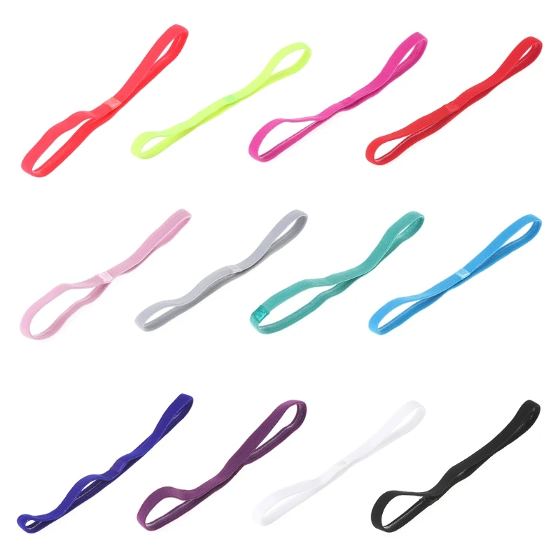 Спортивная резинка для волос эластичная Нескользящая лента йоги аксессуар