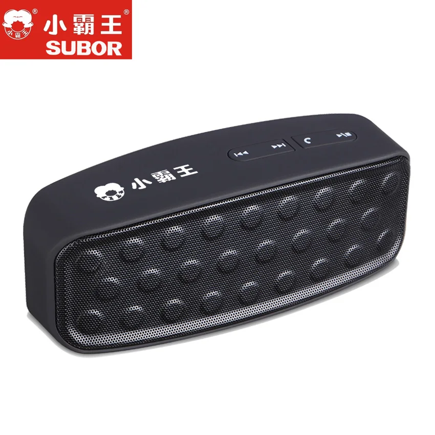 2018 Новый Bluetooth Динамик Subor D67 Портативный Беспроводной мощный аудио плеер Box