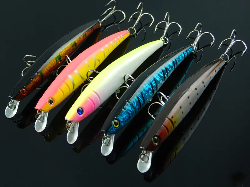Pesca Jig Lure Weest Trout-fly Freshwater Esca 11.5cm 11.2g Hard Plastic Minnow Fishing Bait Mi005 Outdoor Lures Article | Спорт и