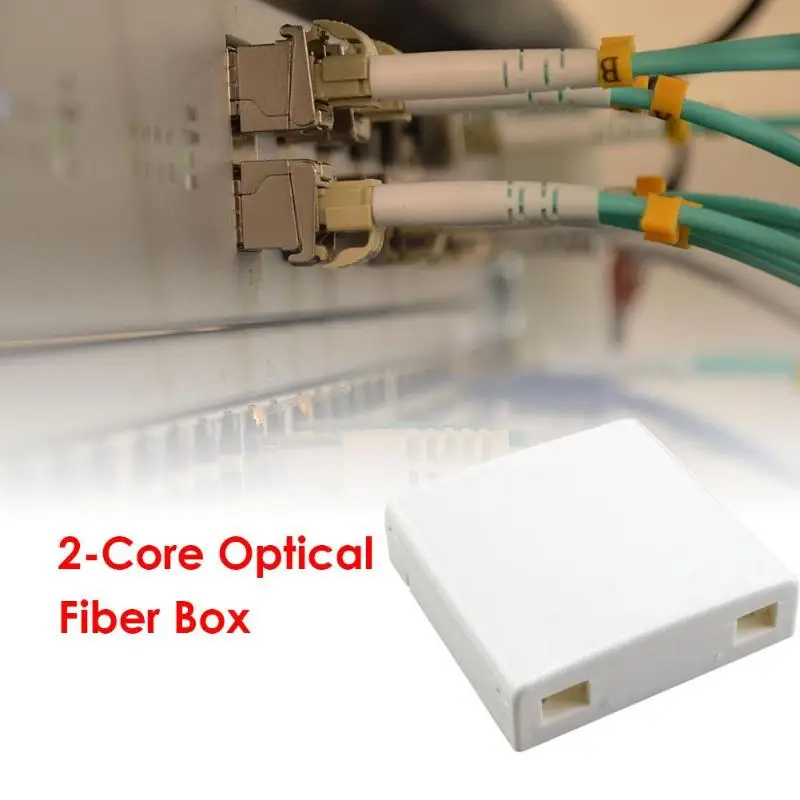 Распределительная коробка настенное крепление 2 ядра Клеммная панель
