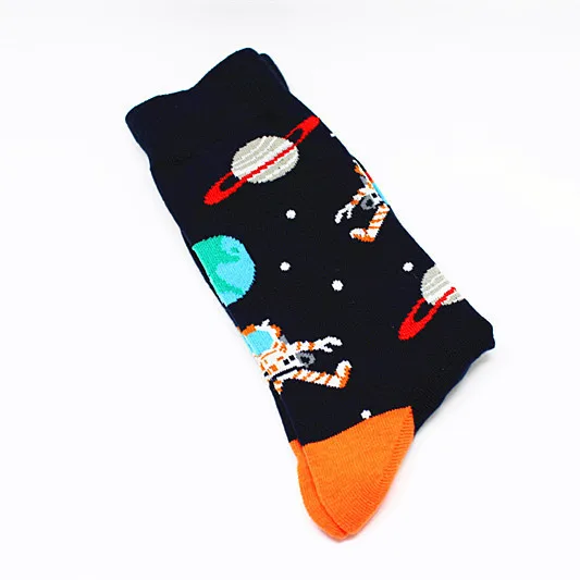 2 PEONFLY1 пара, модные хлопковые мужские носки, Harajuku, цветные, с рисунком, милые, забавные, кавайные, панда, утка, автомобиль, движение, Chaussette Homme - Цвет: 2