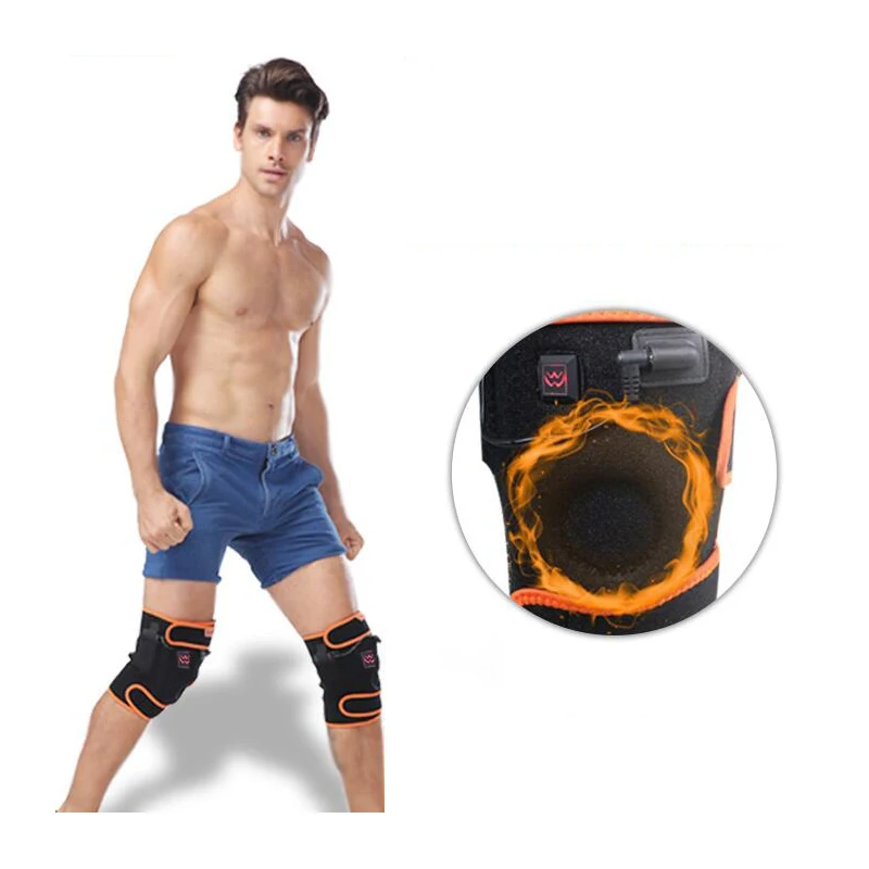 Уличный умный термостат регулируемые теплые наколенники с подогревом и USB