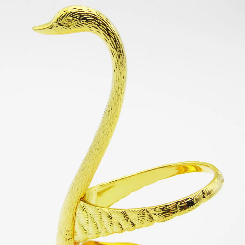 Золотой Лебедь фрукты Вилка десертный набор модные креативные Костюмы роскошный