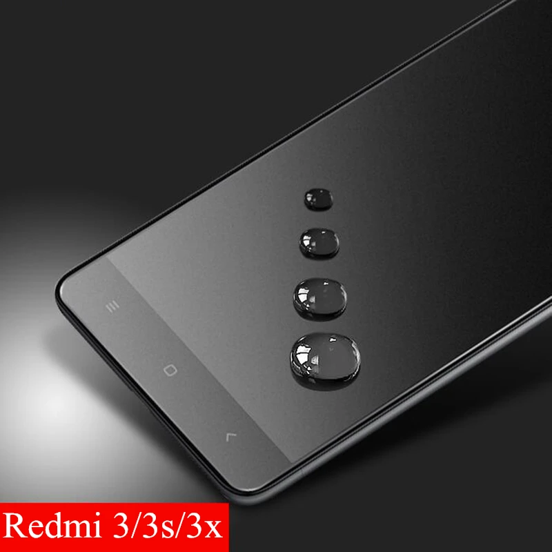 Защитная пленка для Xiaomi Redmi 3 s закаленное стекло 3X защита экрана от царапин|tempered