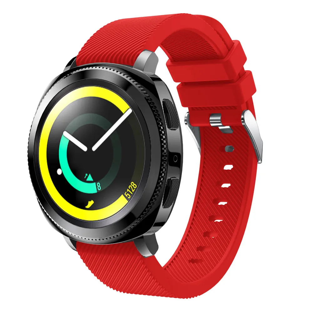 20 мм мягкий силиконовый ремешок для Xiaomi Huami Amazfit Bip Youth наручный браслет Garmin Vivoactive 3