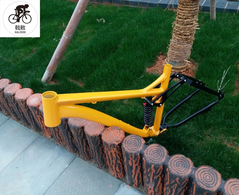 Kalosse рама с полной подвеской полный комплект велосипедной Подвески рамка 190 мм