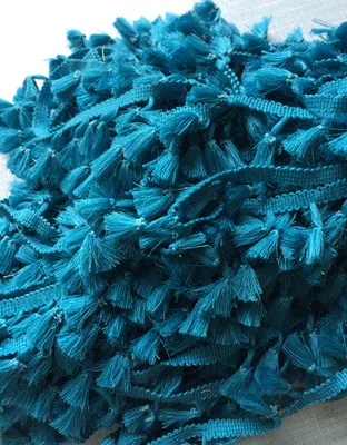 Флуоресцентная национальная макраме кружевная лента для одежды сделай сам