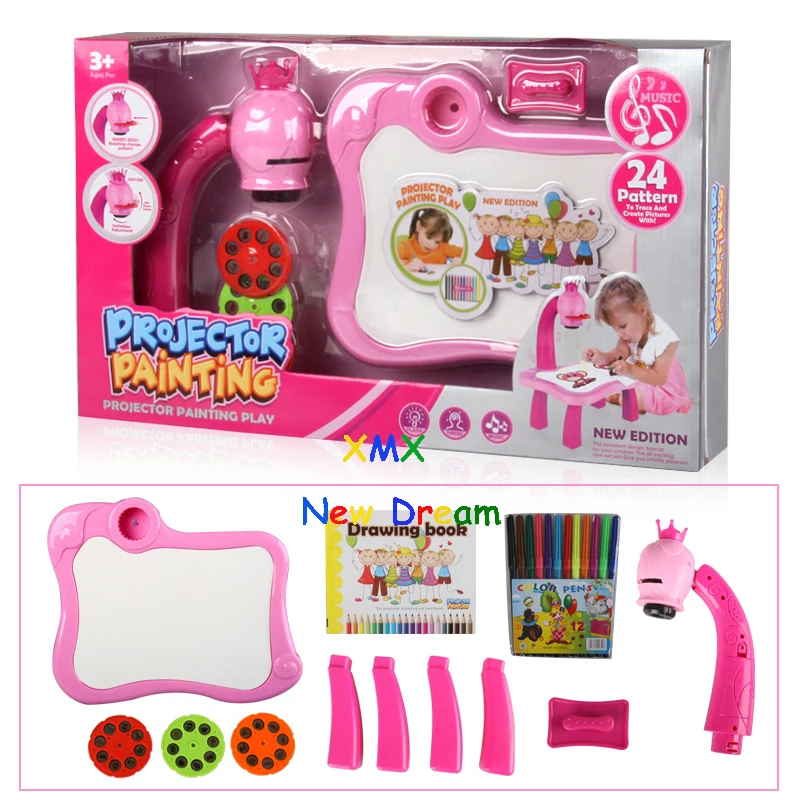 Детские Многофункциональные Обучающие наборы игрушек для рисования игрушки