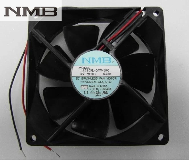 Промышленные Охлаждающие вентиляторы NMB 3610KL 04W B40 9025 9 см 90 мм постоянный ток 12 В 0 28