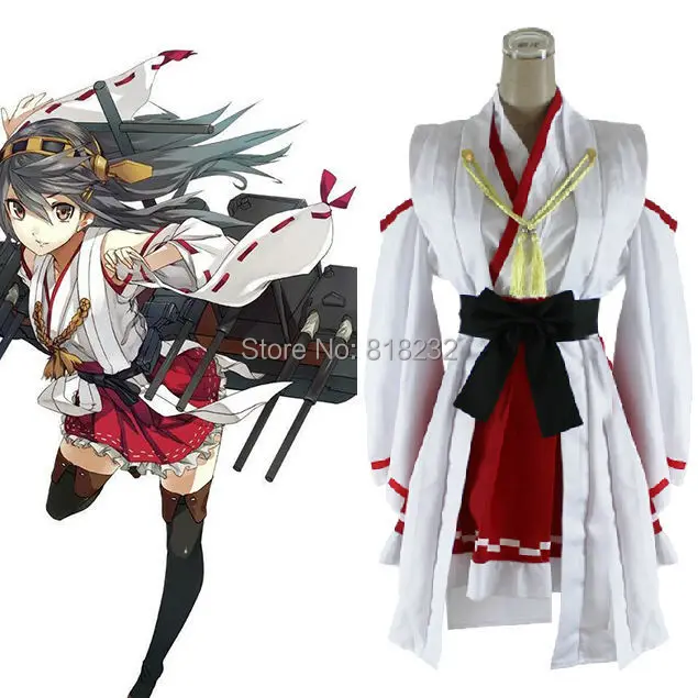 Kantai Коллекция Kongou kancolle кимоно Униформа платье Outift Косплей костюмы S XL|dress you|dress