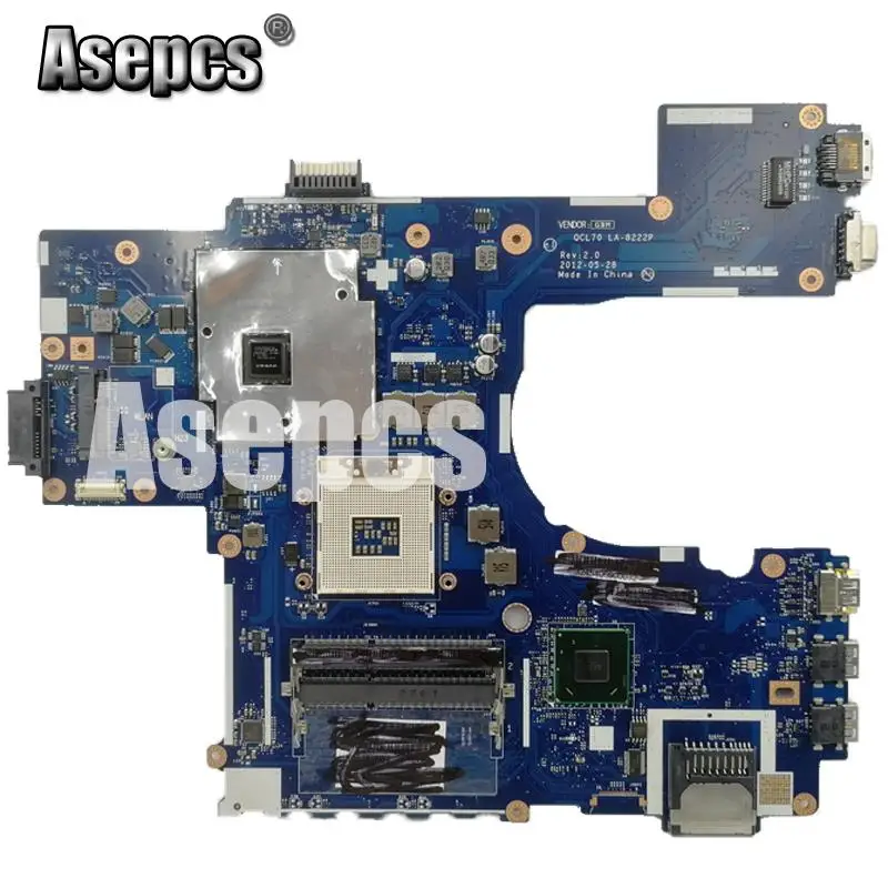 Asepcs QCL70 LA 8222P REV2.0 материнская плата для ноутбука ASUS K75VJ тест оригинальная GT630M/GT635M