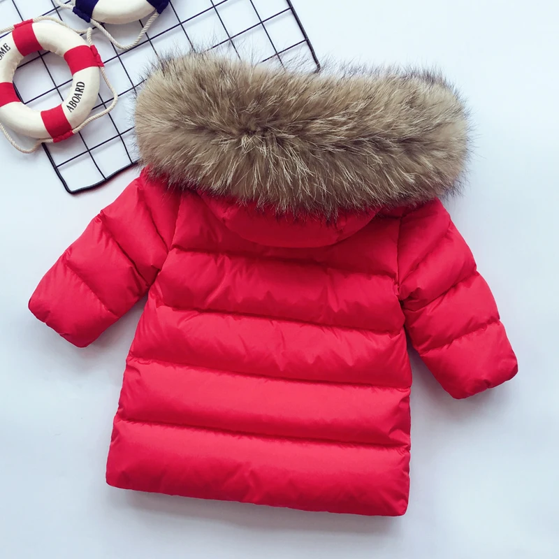 Зимняя теплая одежда для детей от 2 до 7 лет 90% г. белая толстовка с капюшоном на