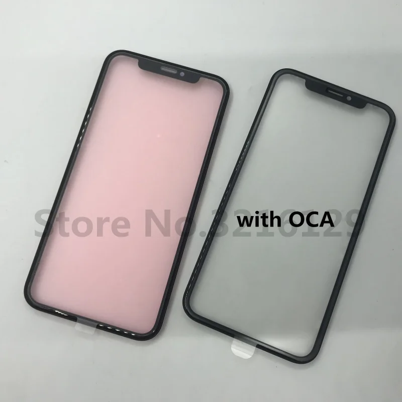 

1Pcs Original 6.1" For Apple iPhone XR Front Glass Touch Screen Lens Outer Panel With Pressed Frame Bezel Replacement Part