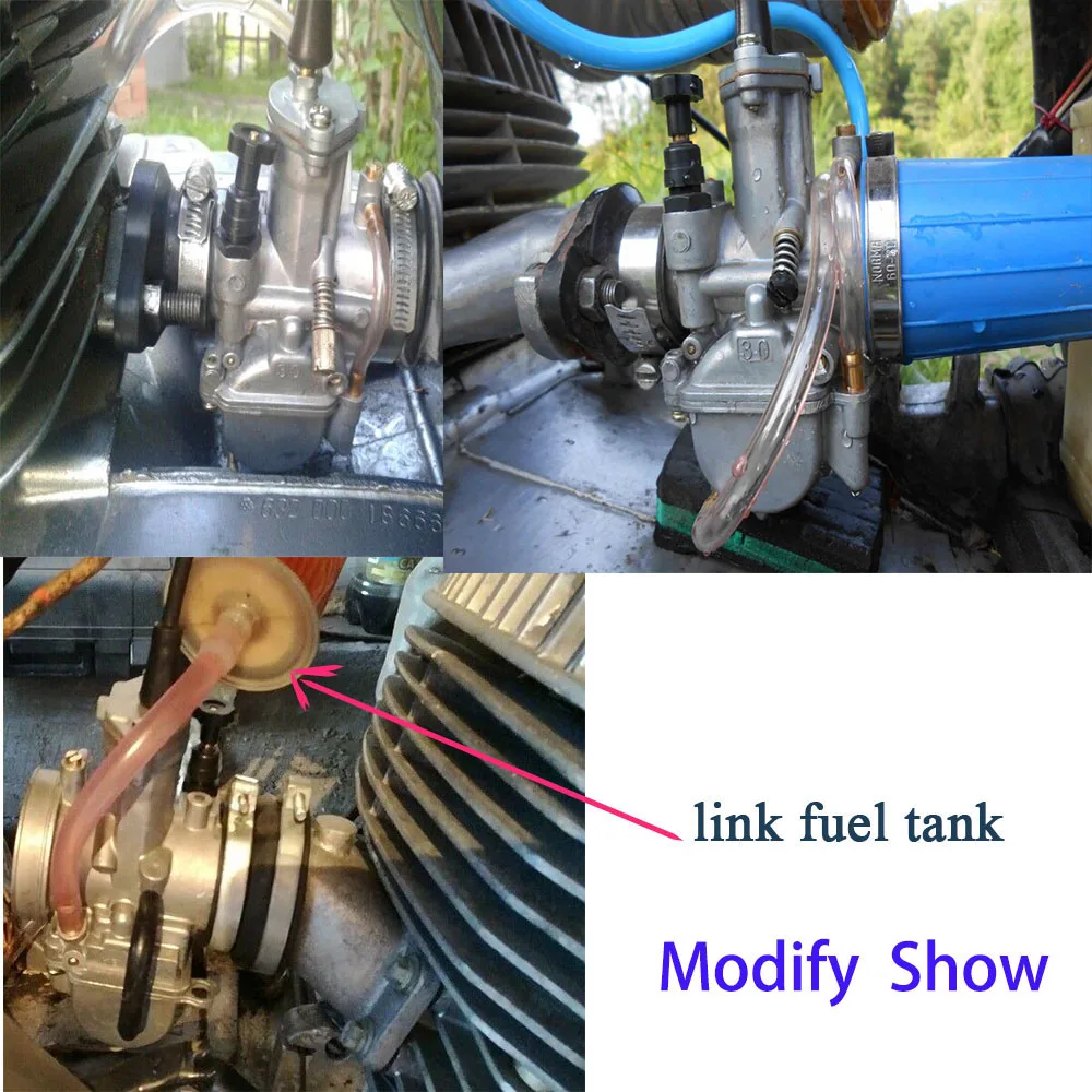 Мотоциклетный карбюратор Keihin Koso PWK 21 24 26 28 30 32 34 мм | Подача топлива