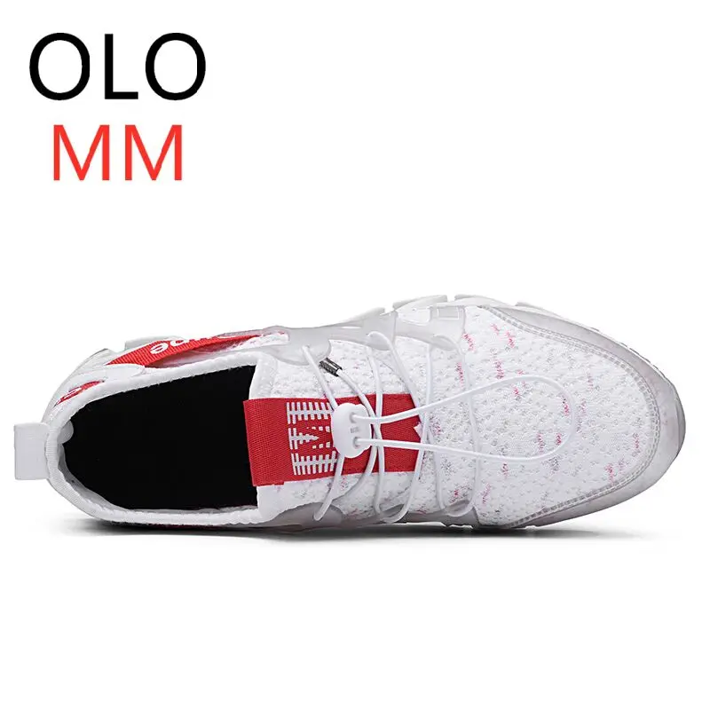 OLOMM Fashion Men Breathable Mesh Shoes Sneakers Casual Student Running 39-47 Comfortable Walking | Обувь