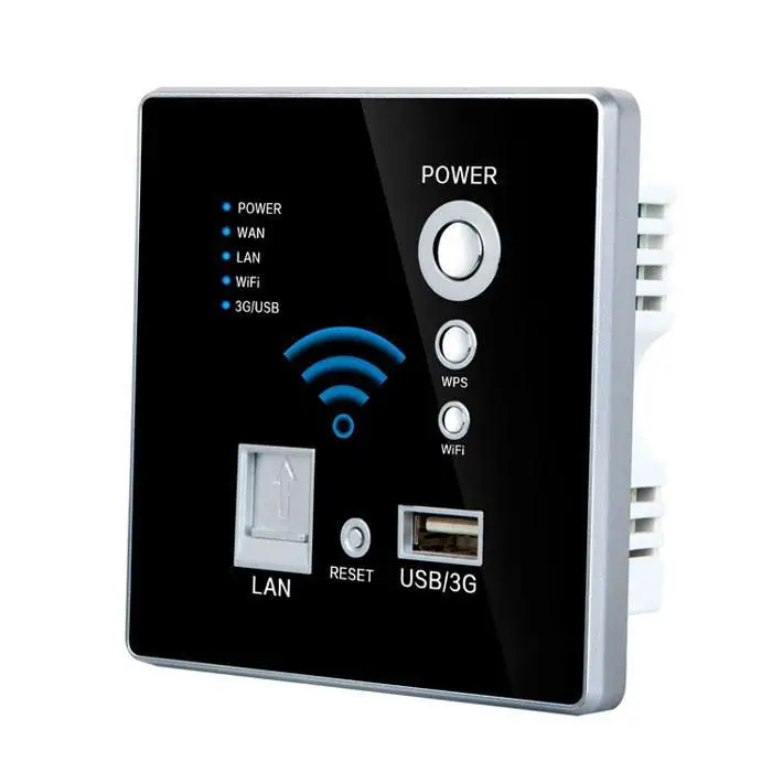 Бесплатная доставка Лучшая цена белая розетка с Wi Fi настенная Сетевая Интернет